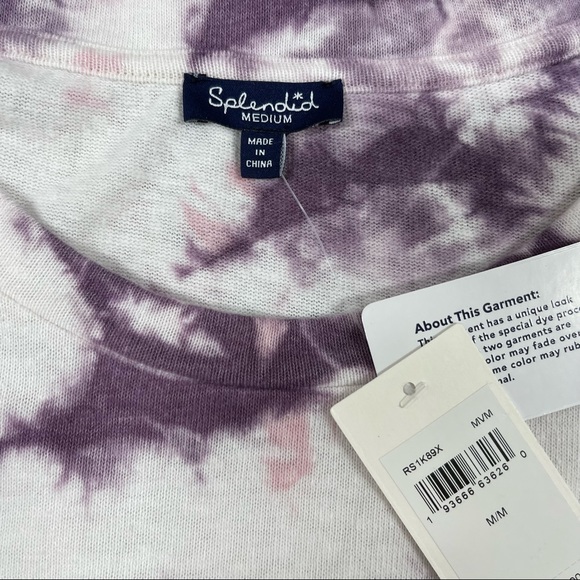 NWT $100 TIE DYE SWEATSHIRT - Picture 6 of 7